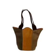 CAMPOMAGGI Cameriera in Italia mini borsa in pelle scamosciata donna donna au...