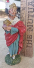 Vintage Fontanini Italy Nativity Manger Wise Man Standing 5" Replacement