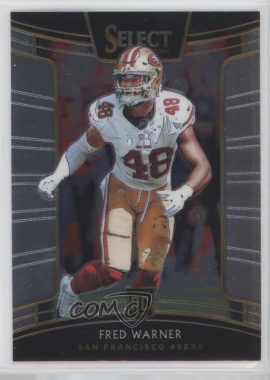 2018 Panini Select Concourse Fred Warner #35 uh8