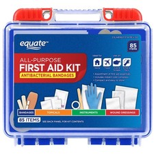 Portable 85 Piece First Aid Kit for Home Travel Car Office School Emergency Care