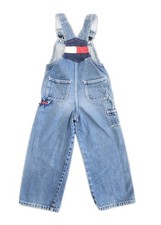 Vtg Kids Tommy Hilfiger Overalls Sz 6 Good Condition 90s Denim