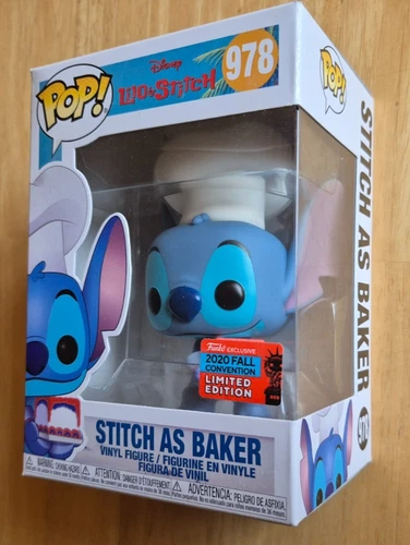 Funko Pop! Lilo and Stitch as Baker #978 Disney FREE SHIPPING Fall convention