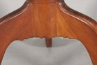 A VERY RARE 18TH C CT CHAPIN SCHOOL QA CHERRY CANDLESTAND IN NICE OLD COLOR — photo 10