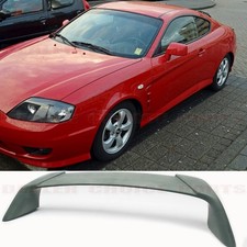For Hyundai Tiburon 2003-2008 Tall Rear Spoiler Wing Fin Wled Light Unpainted For Hyundai Tiburon 2003-2008 Tall Rear Spoiler Wing Fin Wled Light Unpainted