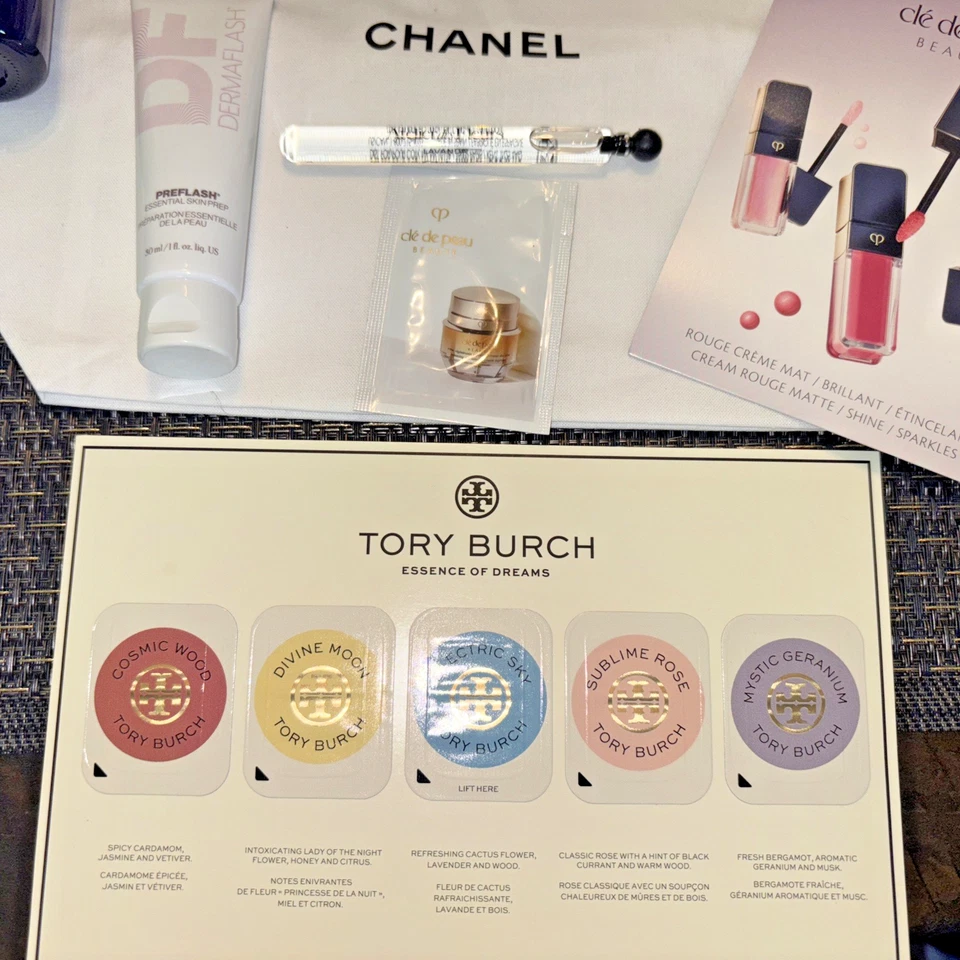 Kiehls Perfume Floral Labio Belleza Chanel Bolso Vacaciones Viaje Regalo Set Fiesta 🎁 Conjunto Foto 4 de 4