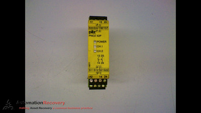 PILZ PNOZ X2P, SAFETY RELAY, SEE DESC #153538