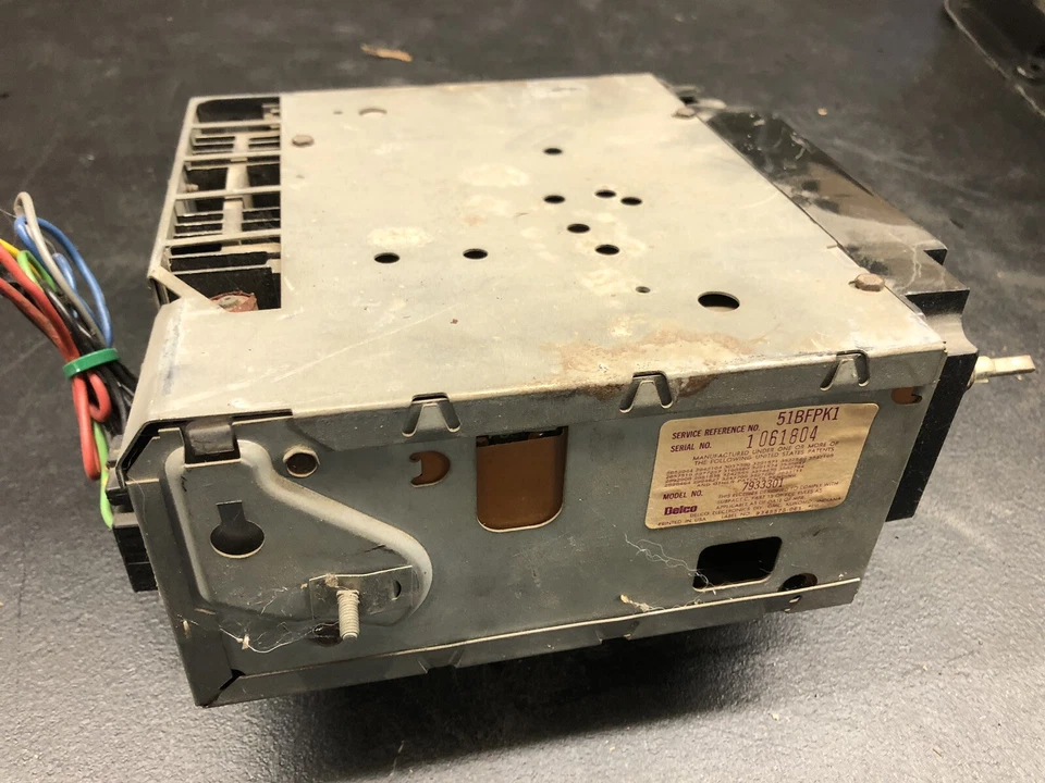Chevrolet Impala Caprice Delco 1974 OEM radio AM FM Chevy Foto 4 de 4