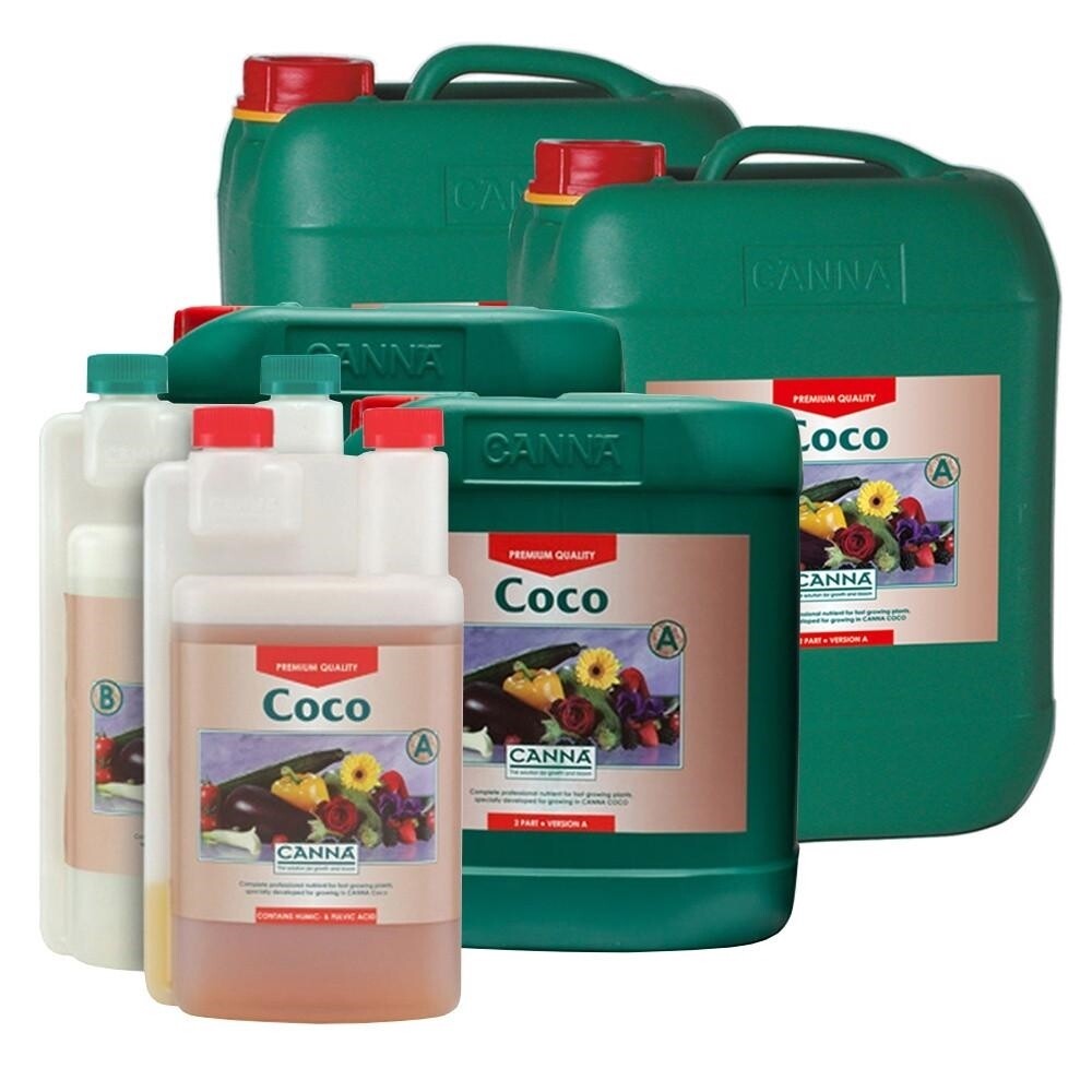Coco A+B 10L - Canna Coco Base Nutrient Veg Flowering Stages 10 Litres