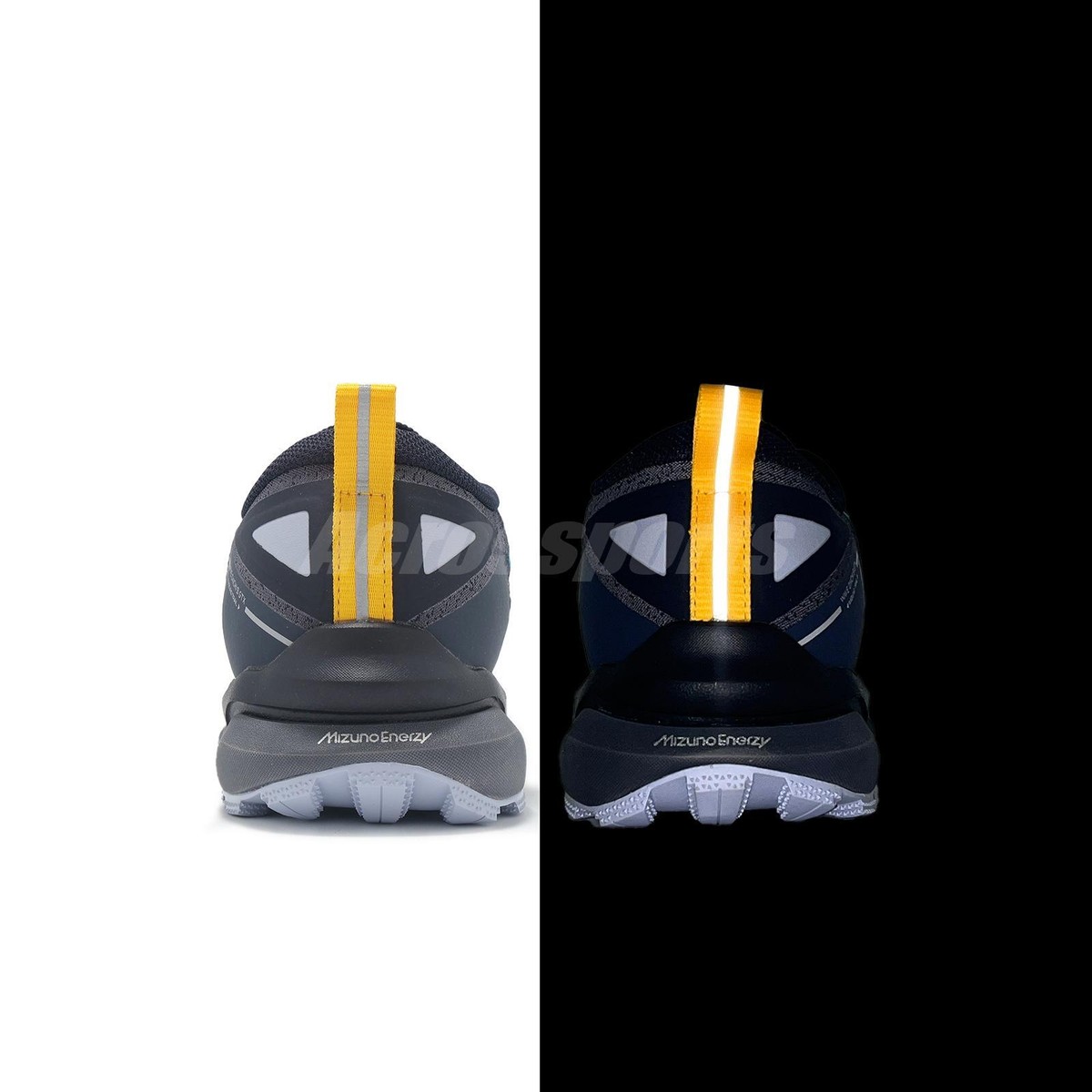 Mizuno Wave Daichi 9 GTX Gore-Tex Navy Yellow Men Trail Running