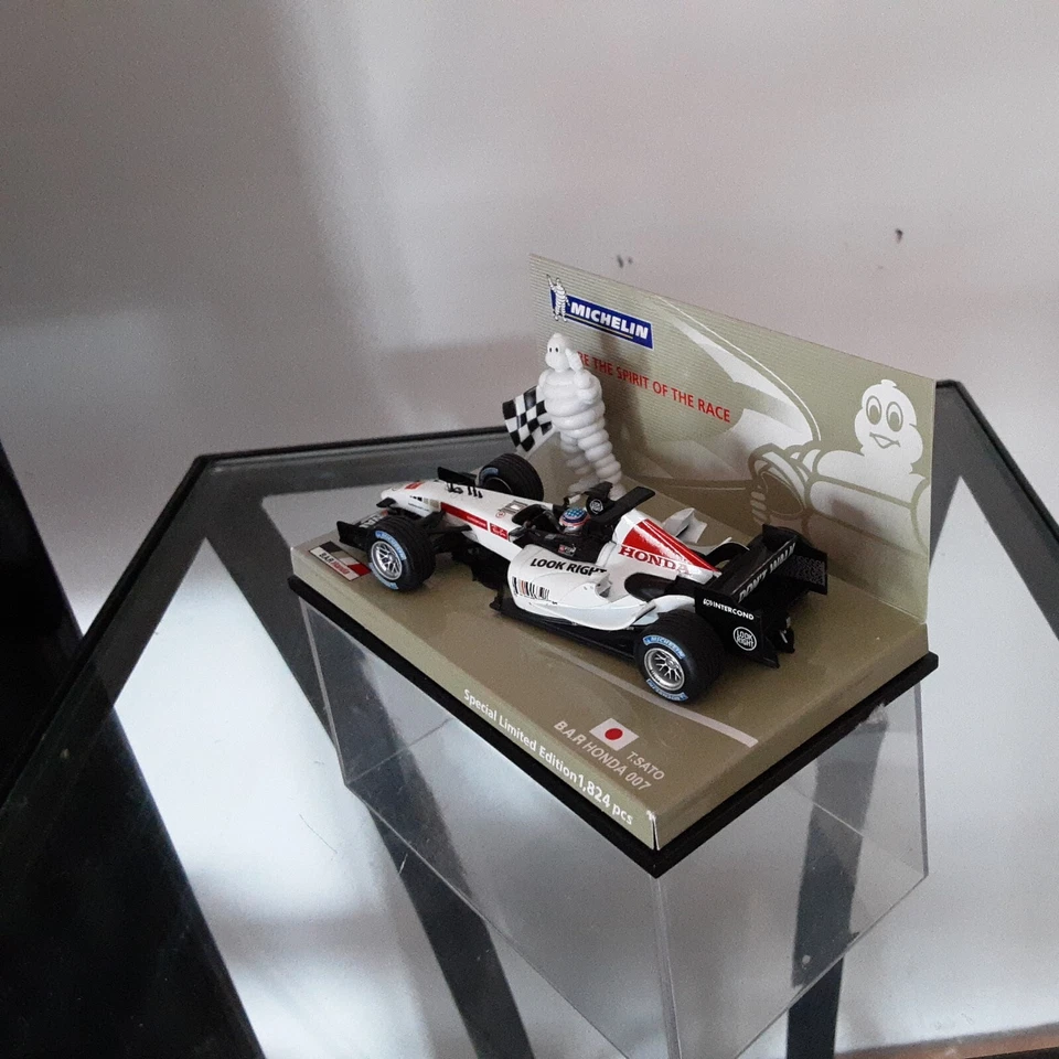 F1 1/43 BAR HONDA 007 Edition Limitee 1824  pieces TAKUMA SATO - Photo 3/4