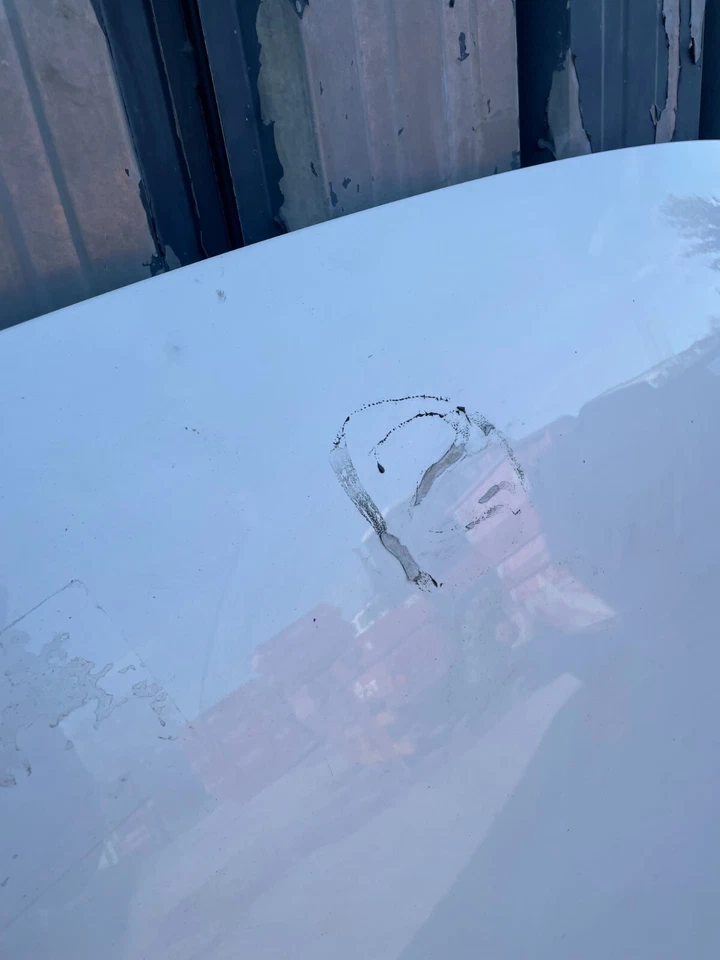 Capó delantero Volvo S90 V90 II 2 desde 2016 original 31386635 DAÑADO Foto 3 de 4