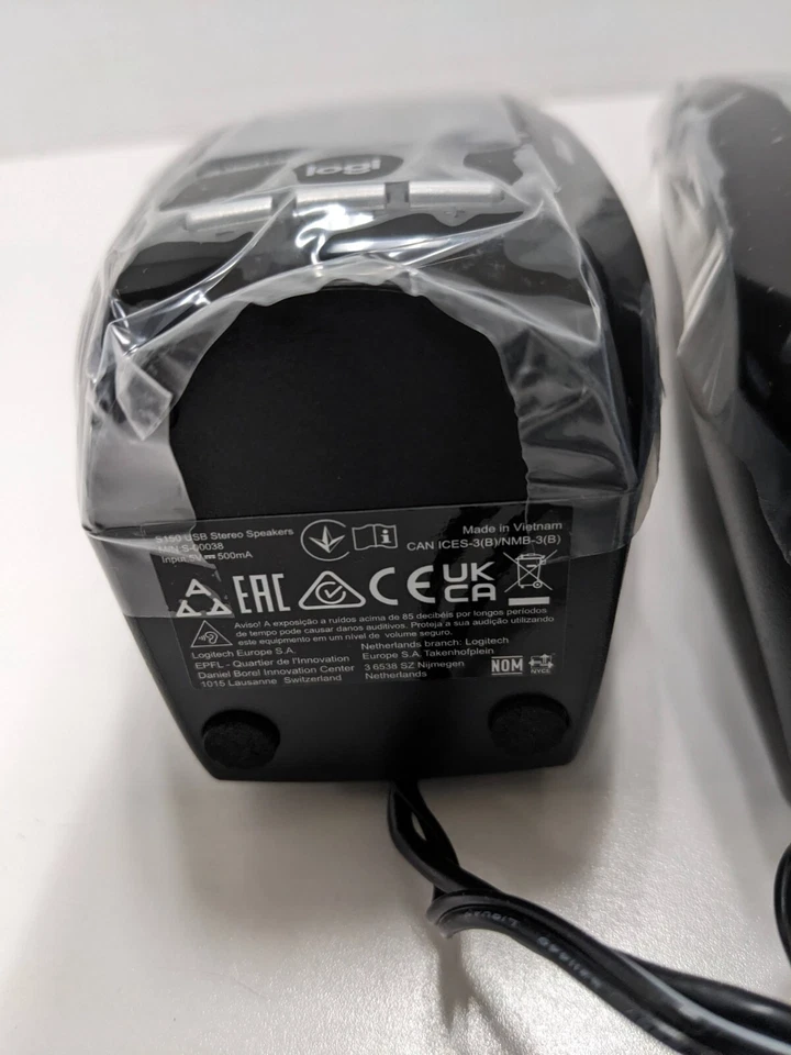 Logitech S150 2.0 USB Digital Speakers Black - Image 4 of 4