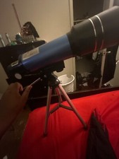 AOMEKIE 76mm/700mm 210x Reflector Astronomical Telescope - Blue