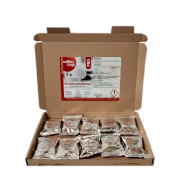 JAPEBI 10 Entkalkungstabletten 15g f. Bosch DeLonghi Jura Krups Melitta Philips Siemens