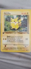 Pikachu 1st edition pokemon card