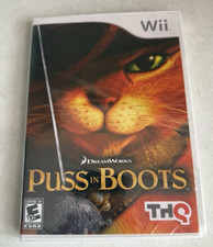Puss In Boots Nintendo Wii New Sealed THQ Dreamworks