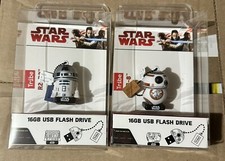 TRIBE Star Wars 16Gb USB Flash Drive X 2: R2-D2  BB-8 Brand New In box