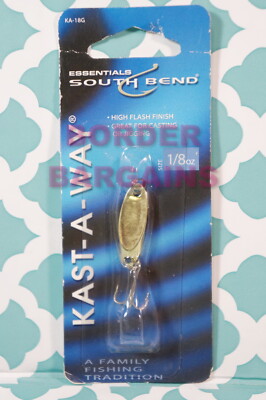 FREE FAST SH! BRAND NEW!! SouthBend Kastaway 1/8 Oz Chrome KA-18G YOU NEED THIS!