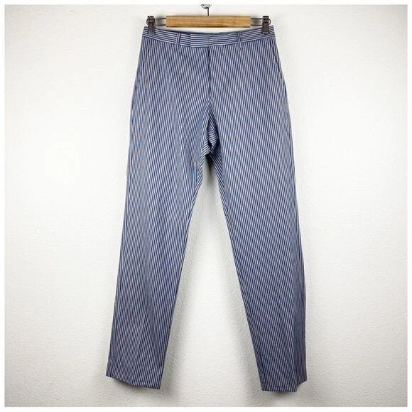 Pantalon rayé bleu Gucci taille 44