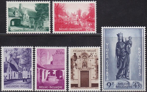 Belgium 1954 (946-951) Restoration Fund - 第 1/1 張圖片