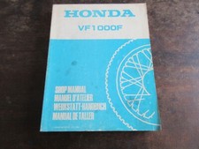 Honda VF1000F 1984 OEM Shop Manual Workshop Manual Manuel D'atelier