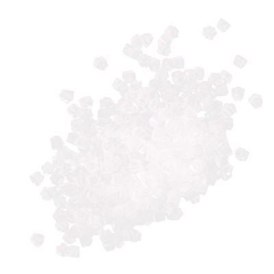 500pcs Earrings Backing Earplug Soft Transparent Silicone Earrings Back Repl ECA
