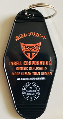BLADE RUNNER TYRELL Corporation inspired keytag