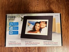 coby photo frame DP207 NEW UNOPENED