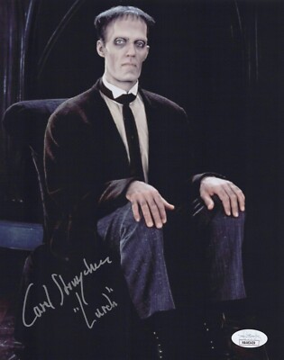 The Addams Family - Lurch 8x10 photo signed by Carel Struycken JSA COA