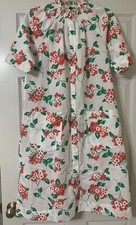MODEL'S COAT Vintage 70 s House Dress Size 10 Bright Colorful Floral Print F18