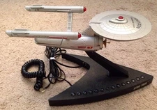 **Vtg Telemania STAR TREK USS ENTERPRISE TELEPHONE