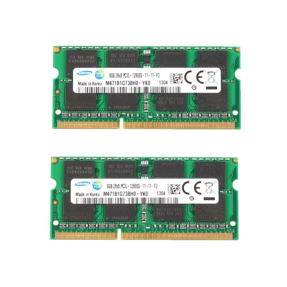 Samsung 16GB 8GB 4GB 2G DDR3L 1600MHz PC3L-12800S 204Pin 1.35V Laptop RAM LOT UK - Image 2 of 4