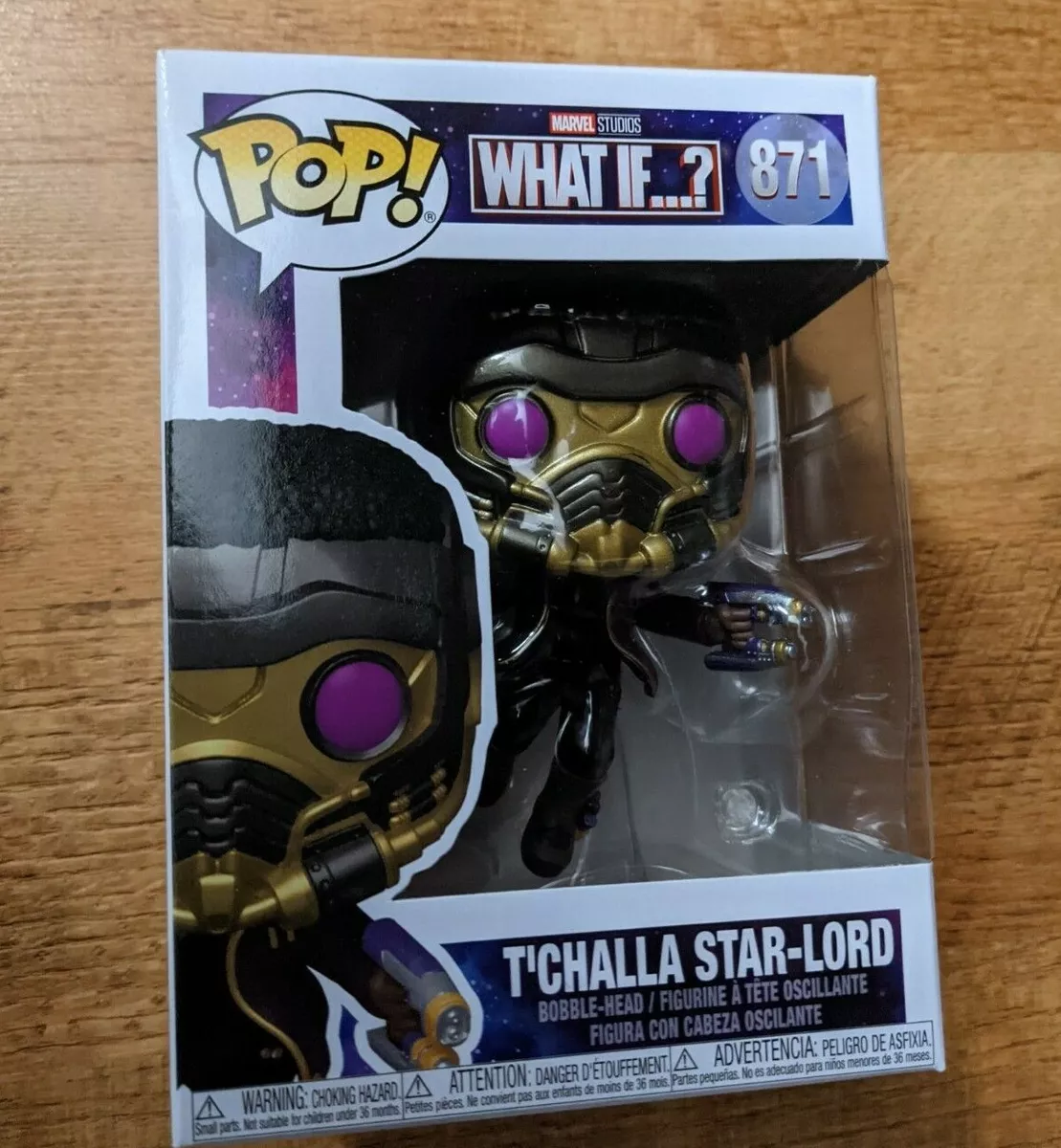 Marvel What If - T'Challa Star-Lord #871 - Funko Pop! Vinyl Figure – Tall  Man Toys & Comics