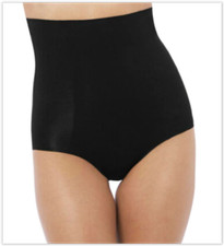 Wacoal Beyond Naked Cotton Stretch Reshape Shaping Hi-Waist Brief 808330 Black,M