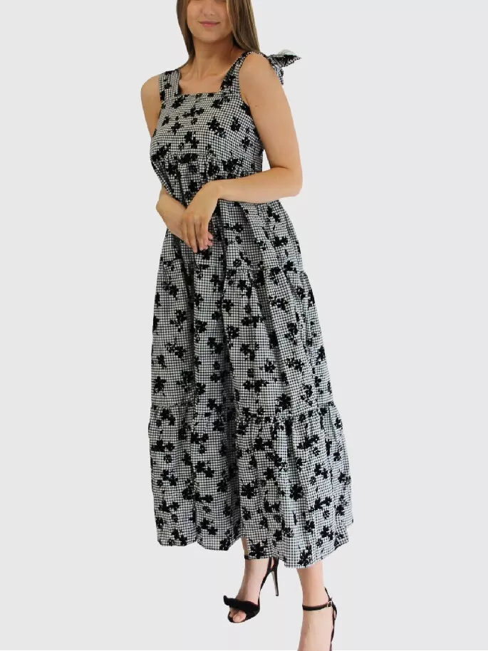 Sister jane tiered maxi dress top