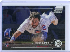 Alfonso Rivas Rookie RC 2022 Topps Stadium Club Chrome Base #87 Chicago Cubs