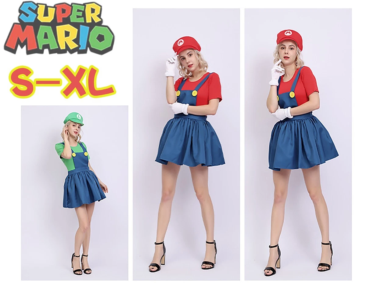 Mario and luigi costumes womens deals