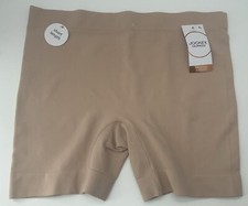 JOCKEY Nude Beige Smoothing Slipshort Short Length Seamfree Skimmies Size XL NWT