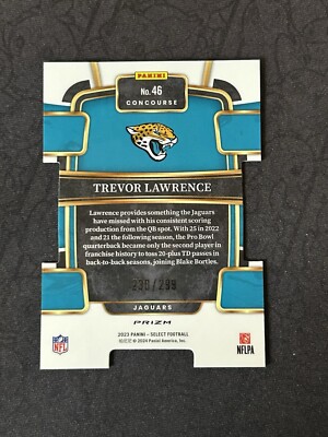 2023 Panini Select - Premier Level Copper Prizm Die-Cut #181