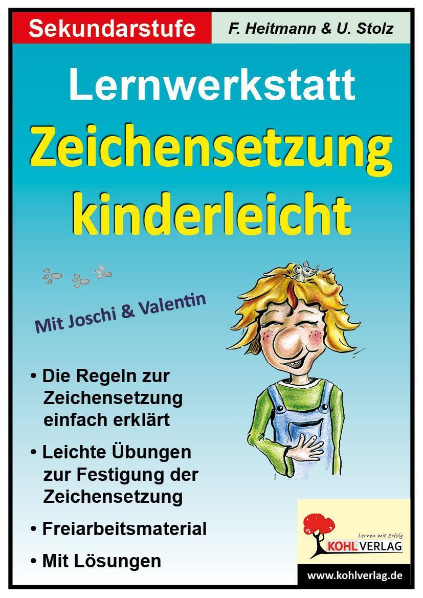 Thumbnail - Lernwerkstatt 'zeichensetzung Kinderleicht' / Ausgabe Sek I | Heitmann