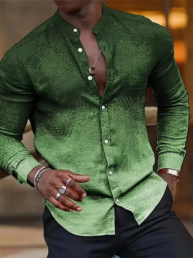 green emerald velvet dress Comfort Stretch Non-Iron Stripe Dress Shirt with Contrast Trim main image 0