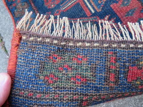 ANTIQUE KURDISH NARROW RUNNER. LONG RUG. NORTH WEST PERSIIA. 275CM X 76CM. - 第 12/22 張圖片