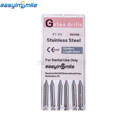 Dental Endodontic Peeso Reamers Gates Glidden Drills Stainless Steel Engine Use 