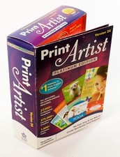 Print Artist Platinum Edition Version 24 - Windows XP, Vista, or 7 DVD. NIB