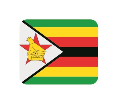 Mousepad Fahne Flagge Simbabwe Mauspad