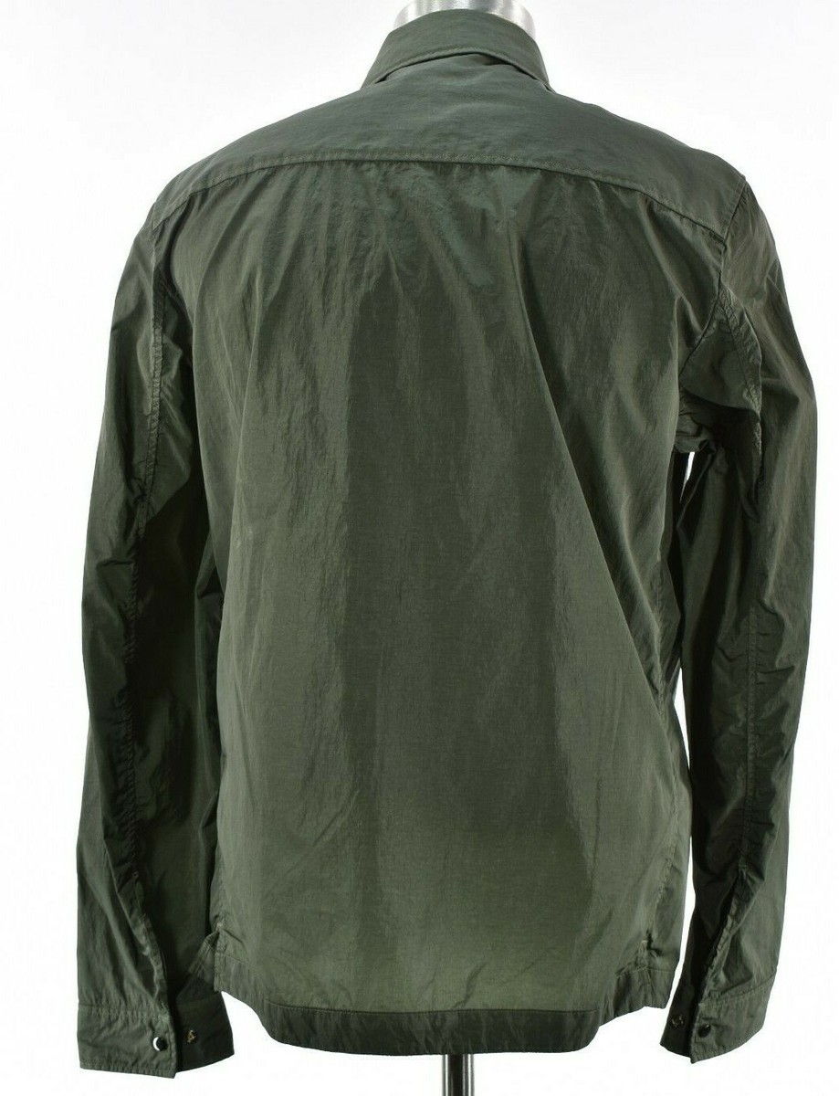C.P. (CP) Company NWT Chrome Full Zip Windbreaker Jacket Size L in