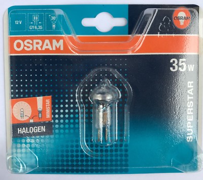 OSRAM Halogen  SUPERSTAR  Ministar AXIAL-REFLECTOR Halogenlampe  GY6,35 12V 35W