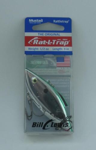 Bill Lewis RT25G Original Rat-L-Trap Rattle trap 1/2 oz Color Green - Afbeelding 1 van 4
