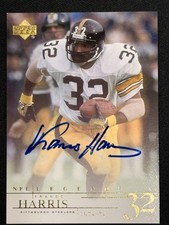 2001 Upper Deck NFL Legends - Autographs Franco Harris #FH (AU) Steelers HOF RB
