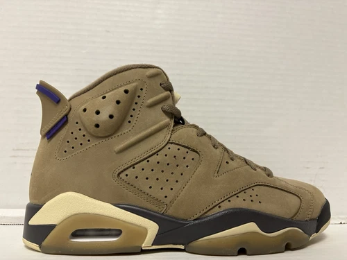 Air Jordan 6 Retro GTX Brown Kelp Team Gold FD1643-300 Women’s Size 11 / M9.5